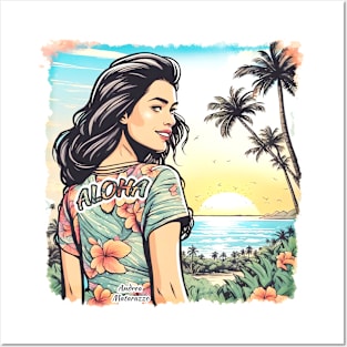 Aloha Girl Posters and Art